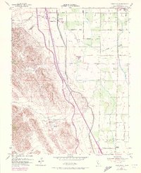 Howard Ranch 1953 topographic map thumbnail