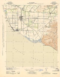 Hueneme topographic map thumbnail