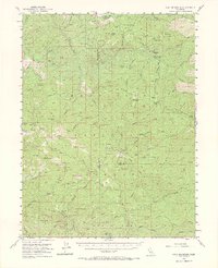 Hull Mountain 1952 topographic map thumbnail