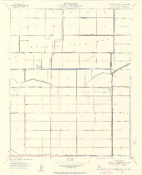 Hacienda Ranch NW 1954 topographic map thumbnail