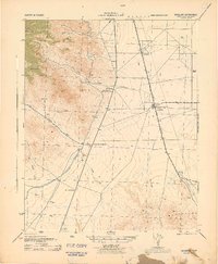 Inyokern 1943 topographic map thumbnail