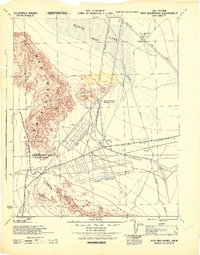 Iron Mountains 1943 topographic map preview