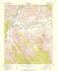 Isabella 1943 topographic map thumbnail