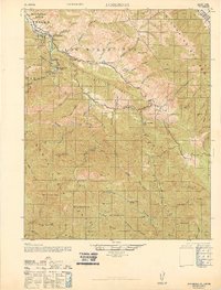 Jamesburg 1947 topographic map thumbnail