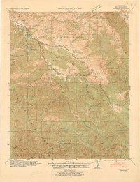 Jamesburg 1940 topographic map thumbnail