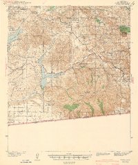 Jamul 1943 topographic map thumbnail