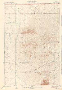 Joshua 1934 topographic map thumbnail