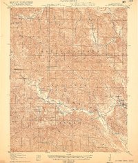 Junipero Serra 1919 topographic map thumbnail