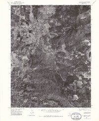 Kelseyville 1974 topographic map preview