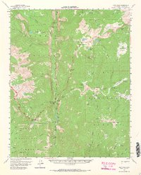 Kern Peak 1956 topographic map thumbnail
