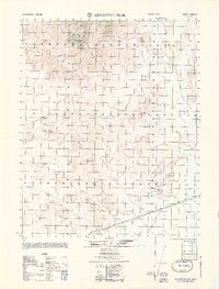 Kingston Peak 1964 topographic map thumbnail