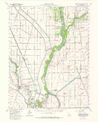 Knights Landing 1952 topographic map thumbnail