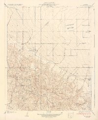 La Cima 1934 topographic map preview