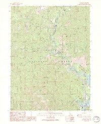 Lamoine 1990 topographic map thumbnail