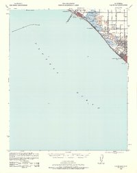 Las Bolsas 1941 topographic map thumbnail