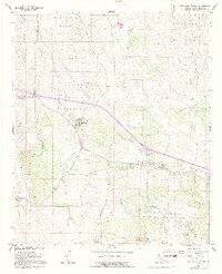 Live Oak Springs 1959 topographic map thumbnail
