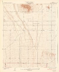 Llano 1934 topographic map thumbnail
