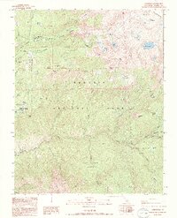 Lodgepole 1993 topographic map thumbnail