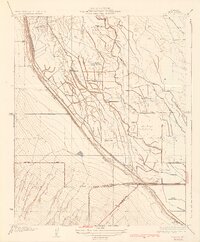Lokern 1934 topographic map thumbnail