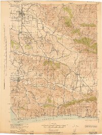 Lompoc 1942 topographic map preview
