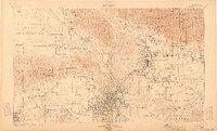 Los Angeles 1900 topographic map thumbnail