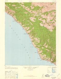 Lucia 1947 topographic map thumbnail