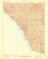 Lucia 1921 topographic map thumbnail