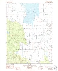Macdoel 1985 topographic map thumbnail