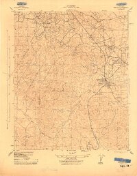 Maricopa 1943 topographic map thumbnail