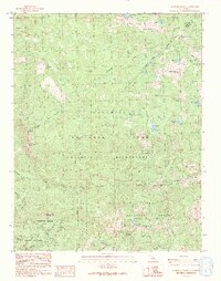 Mariposa Grove 1990 topographic map thumbnail