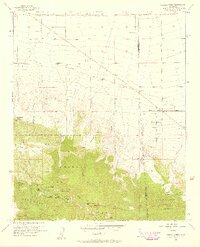 Mescal Creek 1956 topographic map thumbnail