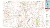 Mesquite Lake 1985 topographic map thumbnail