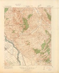 Metz 1940 topographic map thumbnail