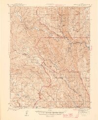 Morgan Valley 1944 topographic map thumbnail