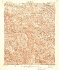 Mt. Baden-Powell 1940 topographic map thumbnail