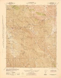 Mt. Boardman 1943 topographic map thumbnail