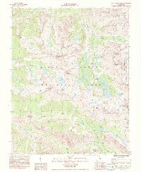 Mt. Clarence King 1985 topographic map thumbnail