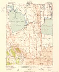 Mt. Dome 1950 topographic map thumbnail