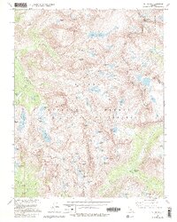 Mt. Hilgard 1982 topographic map thumbnail