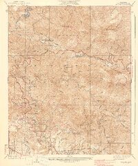 Mt. Lowe 1939 topographic map preview