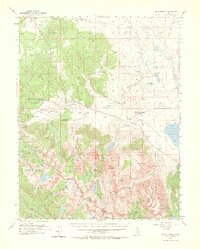 Mt. Morrison 1953 topographic map thumbnail
