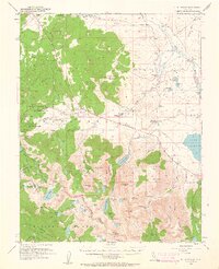 Mt. Morrison 1953 topographic map thumbnail