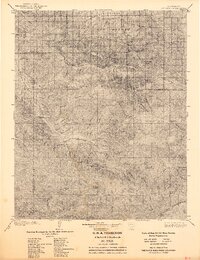 Mt. Pinos 1903 topographic map thumbnail