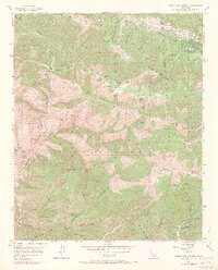 Mount San Antonio 1955 topographic map thumbnail