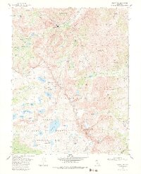 Mount Tom 1982 topographic map thumbnail