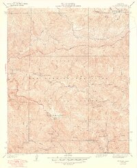 Mt. Wilson 1939 topographic map thumbnail