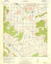 Murrieta 1942 topographic map thumbnail