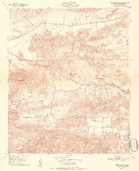 Newbury Park 1951 topographic map thumbnail