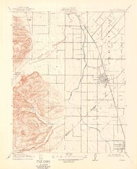 Newman 1917 topographic map thumbnail