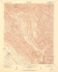 Nipomo 1952 topographic map thumbnail